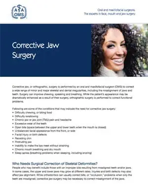 aaoms ebook on Jaw surgery